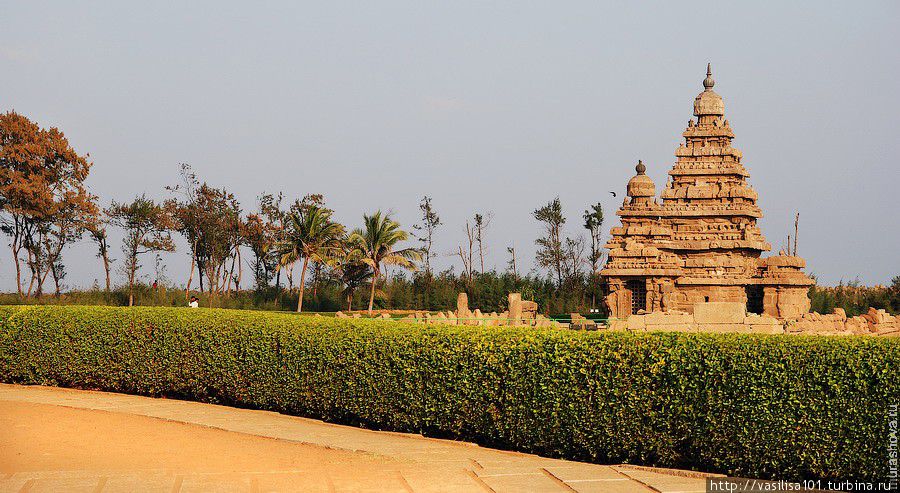 Прибрежный храм, наследие ЮНЕСКО Мамаллапурам, Индия
