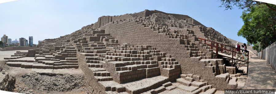 Пирамида Уака Пульяна. Лима. Чили