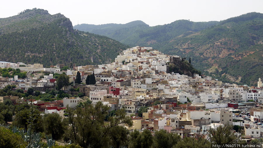 Священный город  марокканцев Муле Идрис, Марокко