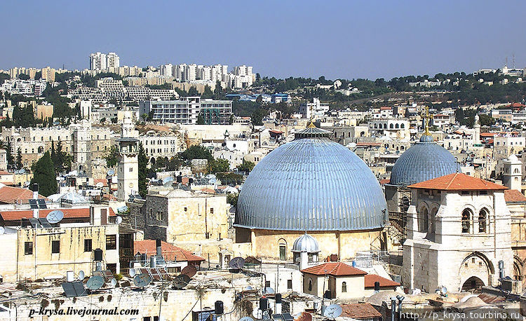 Вид со смотровой площадки Иерусалим, Израиль