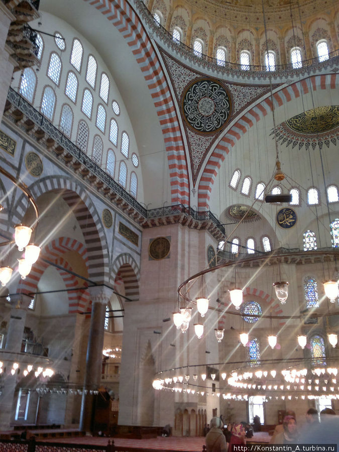 в Мечети Сулеймана-2 Стамбул, Турция