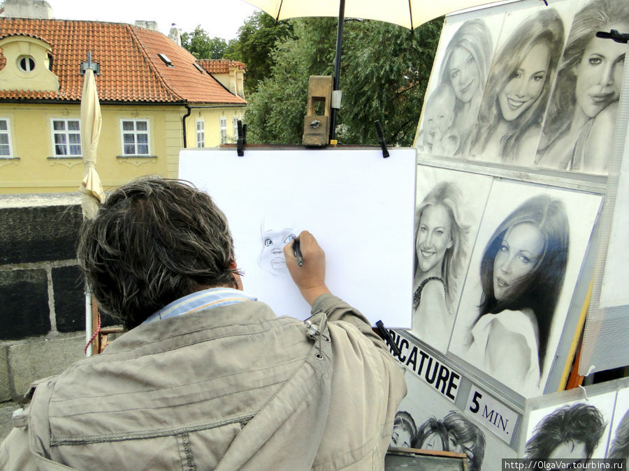 Многие в отсутствие моделей рисуют что-то своё Прага, Чехия