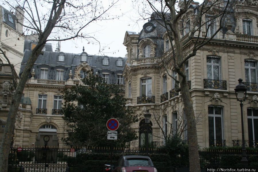 Частные резиденции на территории парка Париж, Франция