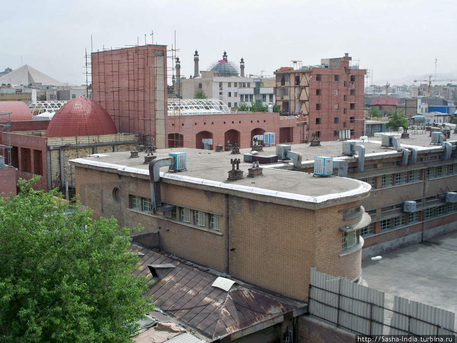 Вид с крыши гостиницы Тегеран, Иран