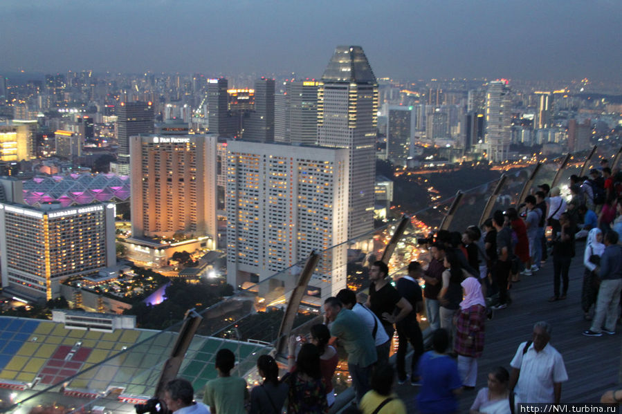Вспышки мобильников, мыльниц, профессиональных камер, сверкают, не переставая... Сингапур (город-государство)