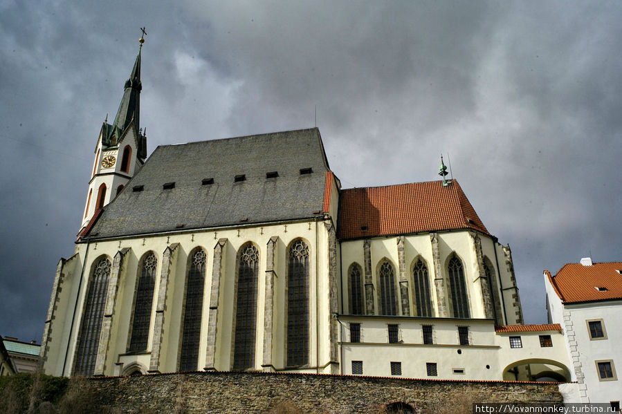 Собор Святого Вита во всей красе. Чешский Крумлов, Чехия