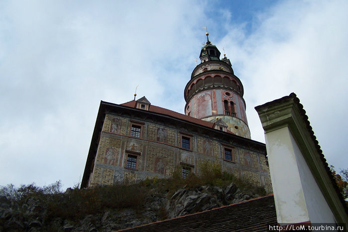 Башня замка Крумлов Чешский Крумлов, Чехия