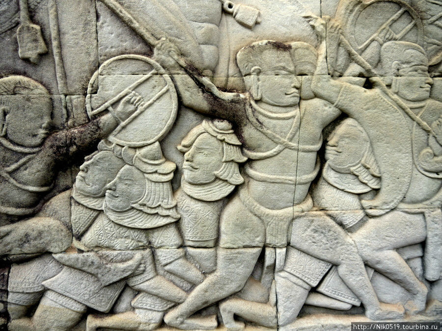Памятники искусства кхмеров. Сиемреап, Камбоджа
