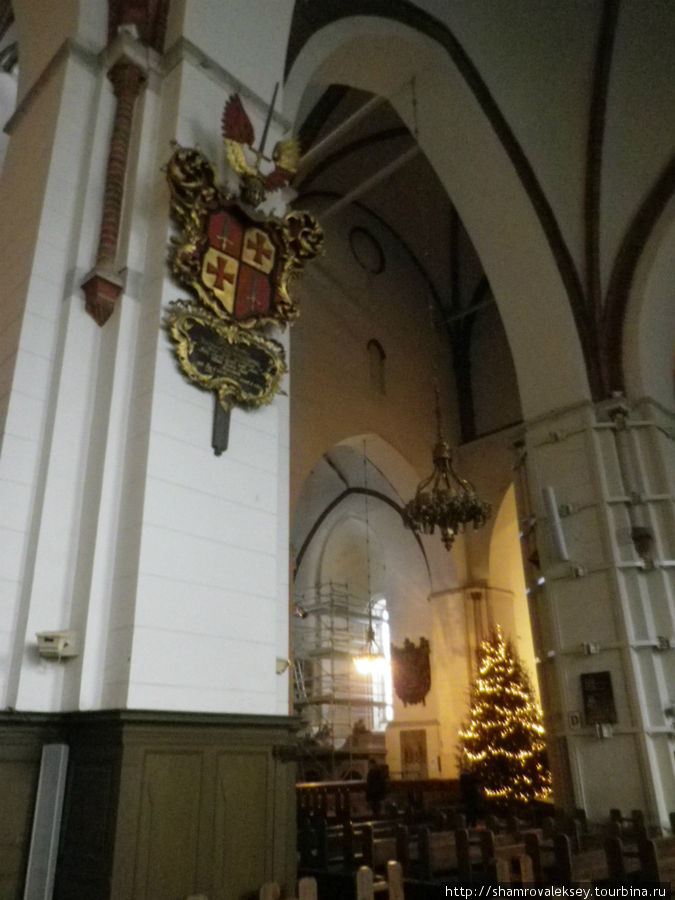 Домский собор изнутри Рига, Латвия
