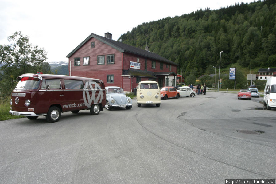 Норвежцы, оказывается, тоже любят автостарину Западная Норвегия, Норвегия