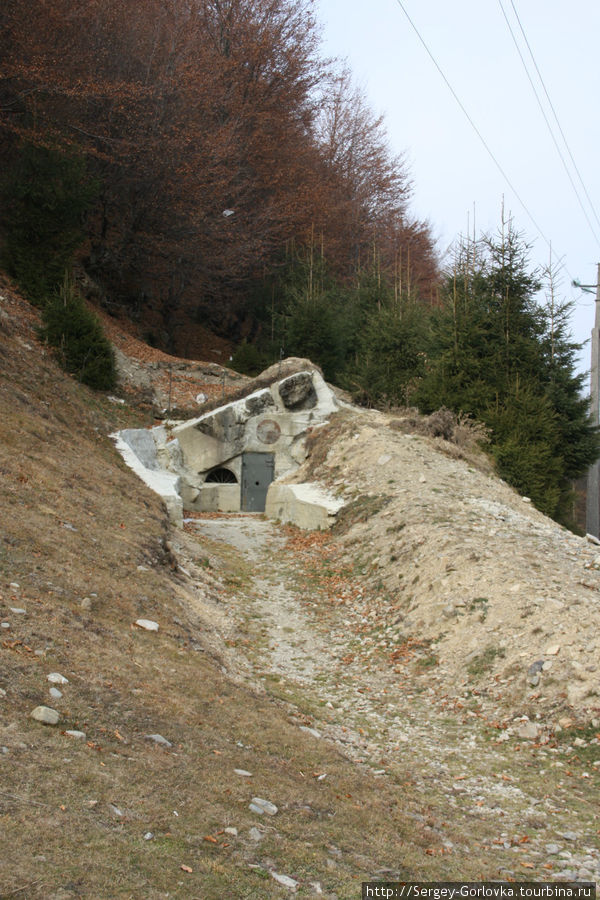 Линия Арпада Межгорье, Украина