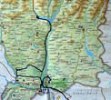 Наш маршрут по Военно-грузинской дороге и Мцхете
