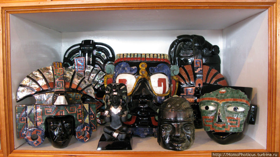Каменные маски Штат Мехико, Мексика