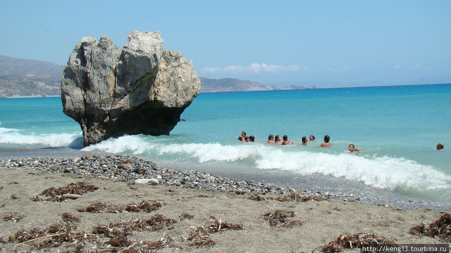 Пляж Превели Остров Крит, Греция