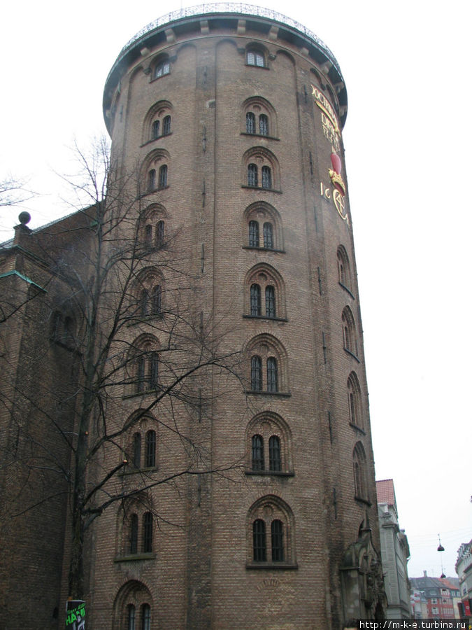 Круглая башня в полный рост Копенгаген, Дания