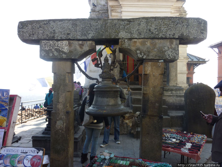 Катманду. Храмовый комплекс Сваямбунатх.