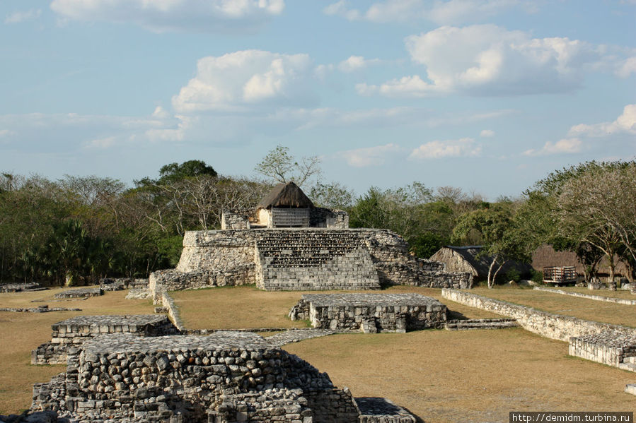 Майяпан — одна из столиц древних майя Майапан, Мексика