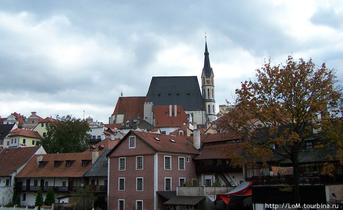костел св. Вита является второй доминантой города Чешского Крумлова. Костел часто превращается в концертный зал. Чешский Крумлов, Чехия