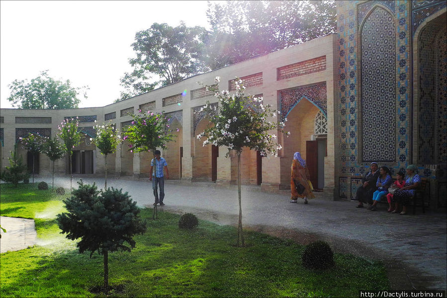 Внутренний двор с садом Ташкент, Узбекистан