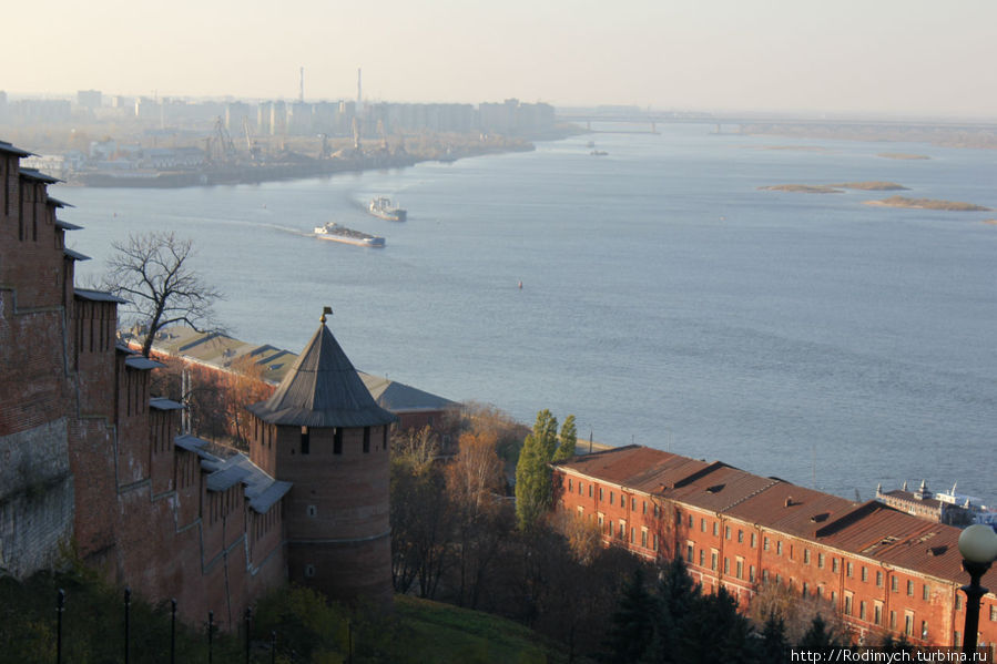 Вид на Борисоглебскую башню от Георгиевской Нижний Новгород, Россия