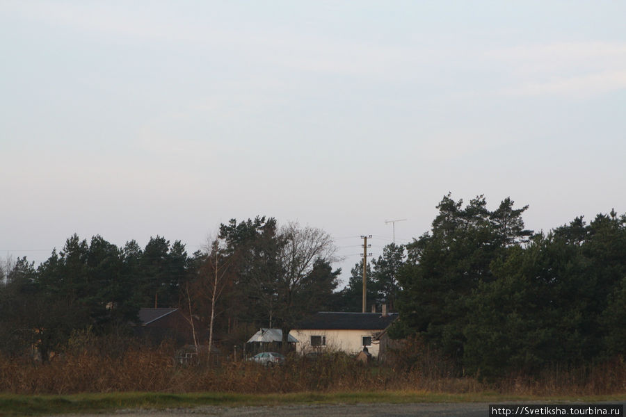 Небольшая рыбацкая деревушка на границе с Латвией Уезд Пярнумаа, Эстония