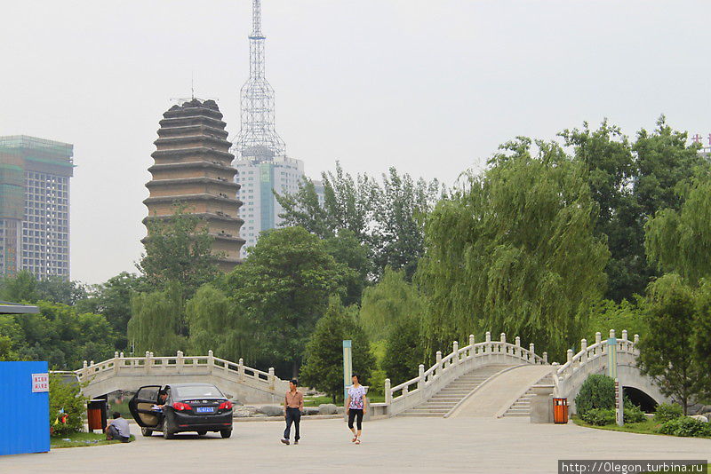 Пагода Малого гуся Сиань, Китай