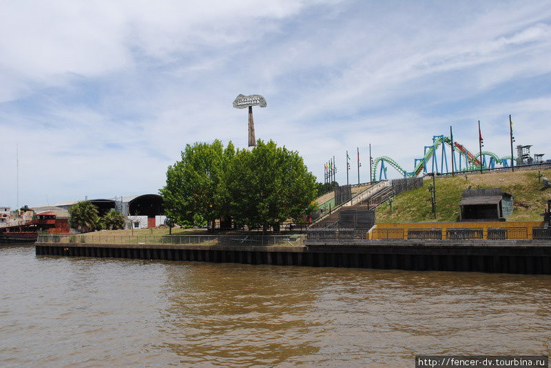 Parque de la Costa - старый столичный парк развлечений Тигре, Аргентина