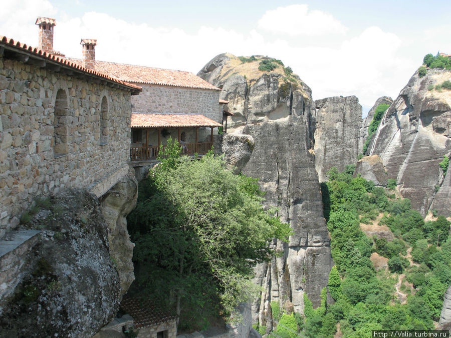 Монастырь в Метеорах Греция