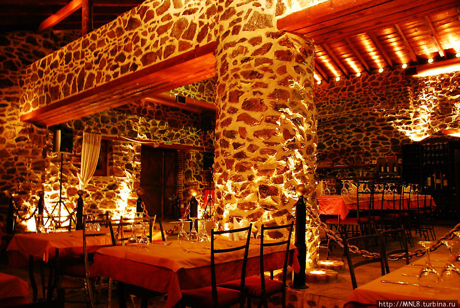 ресторан в гостинице Кастория, Греция