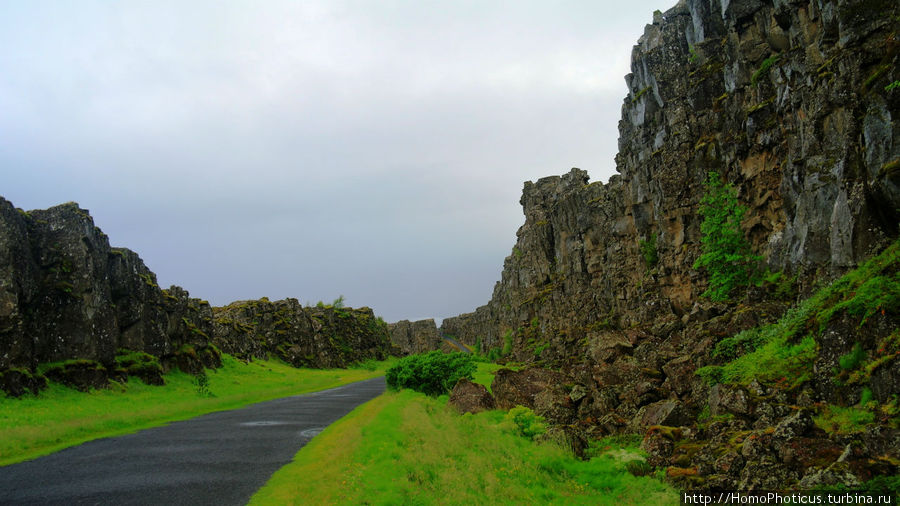 Парламентская долина Тингвеллир Национальный парк, Исландия