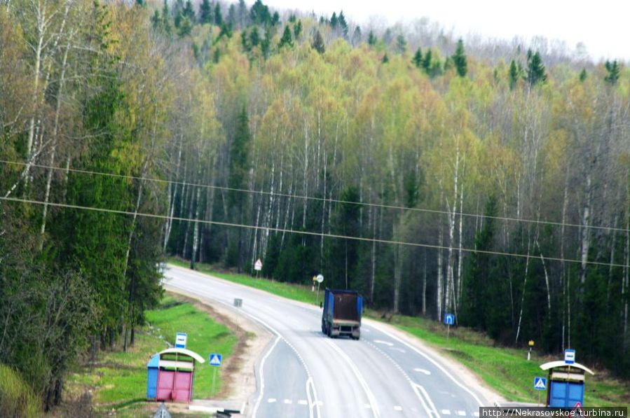 Автотрасса перед Вологодской обл. Россия