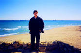 А это — мой сын. В наш первый приезд к Гибралтару. Это было в декабре 1998.