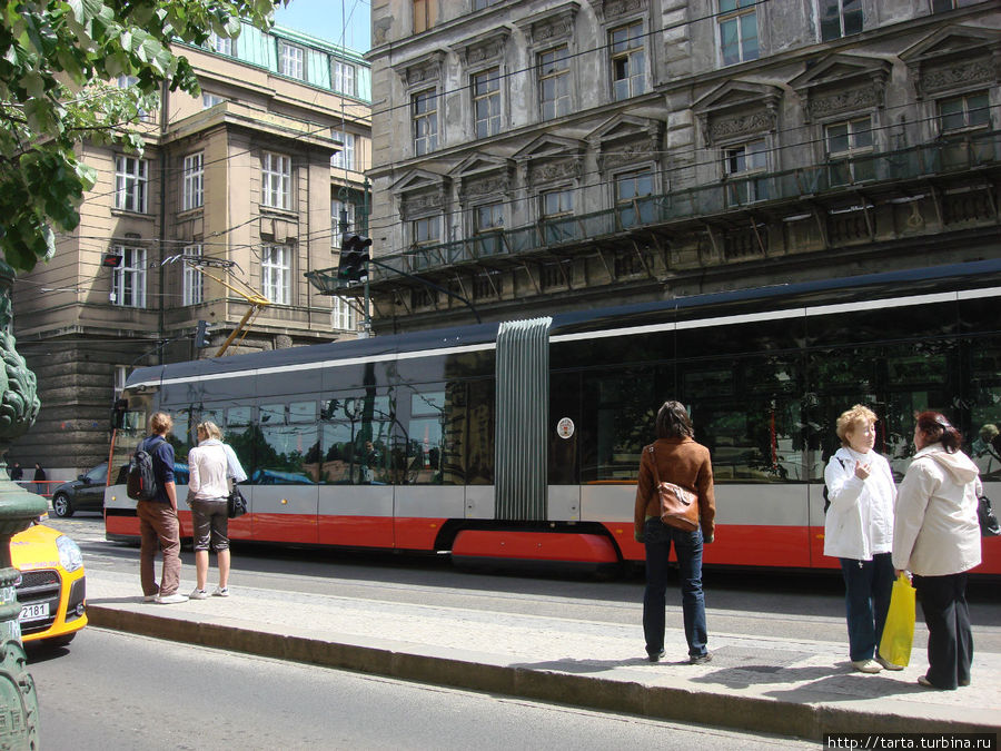 Скоростной трамвай Прага, Чехия