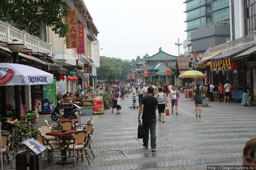 Прогулочная улица Гуйлиня Гуйлинь, Китай