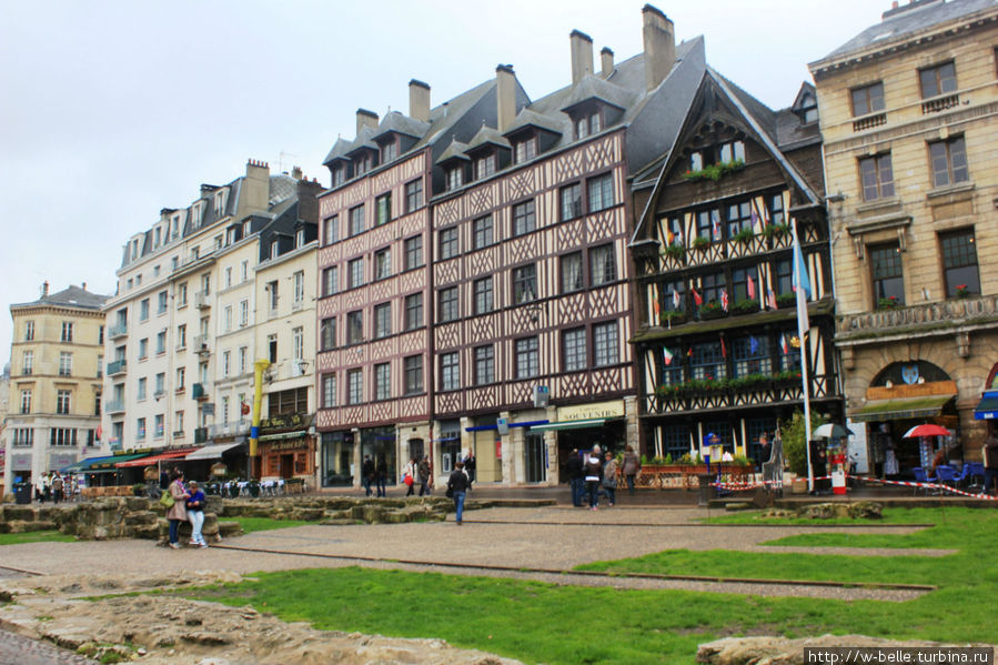 Площадь старого рынка. Руан, Франция