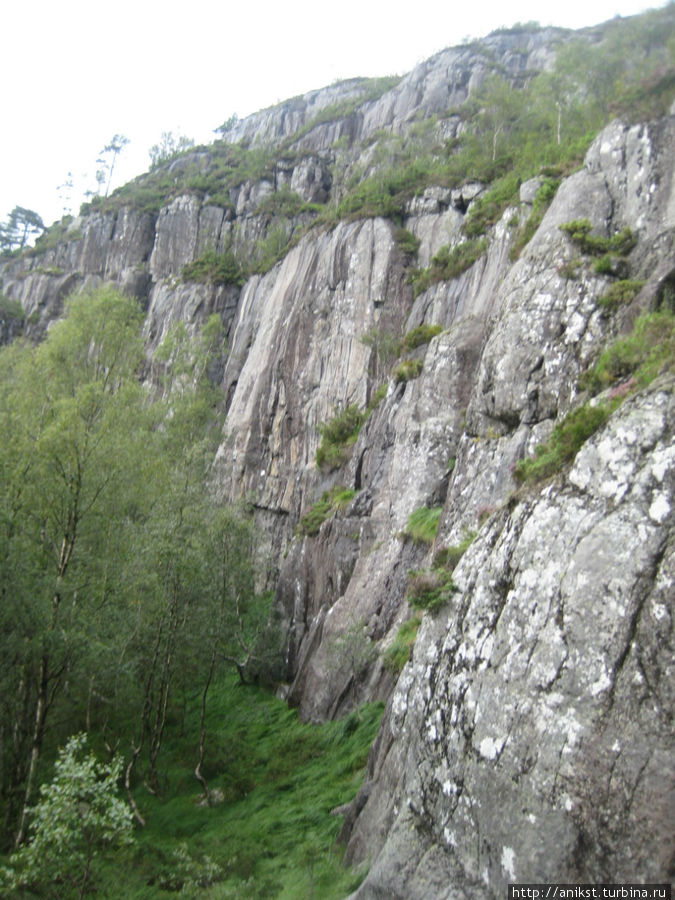Скала Прекестолен Ставангер, Норвегия