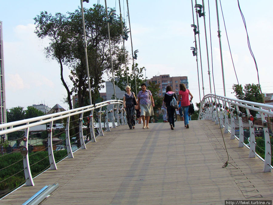 Подвесной мост Харьков, Украина
