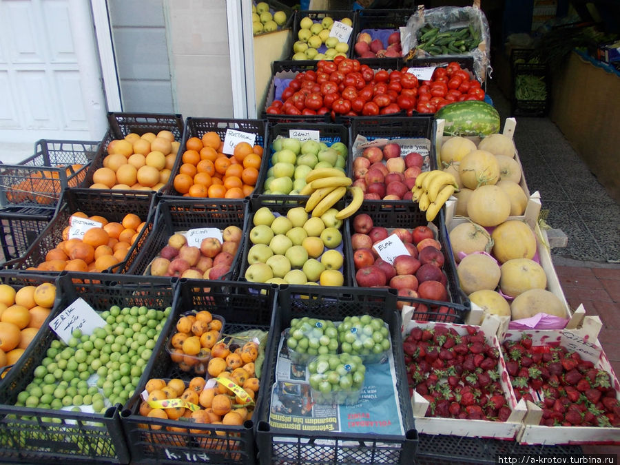 овощной базар Стамбул, Турция
