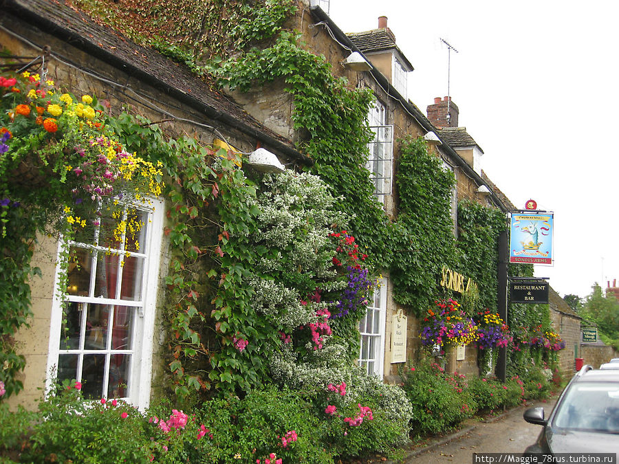 Рокингем — типичная английская деревня Лестер, Великобритания