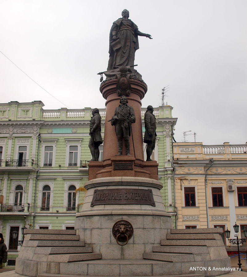 Памятник екатерине 2 в одессе фото