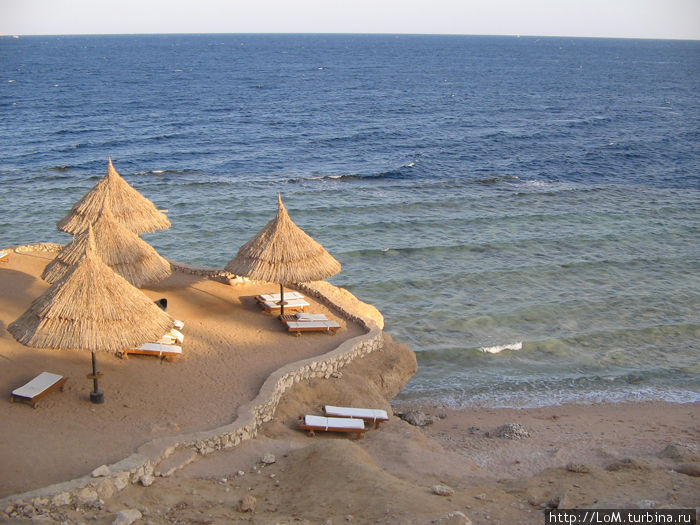 один из пляжей нашего отеля Шарм-Эль-Шейх, Египет