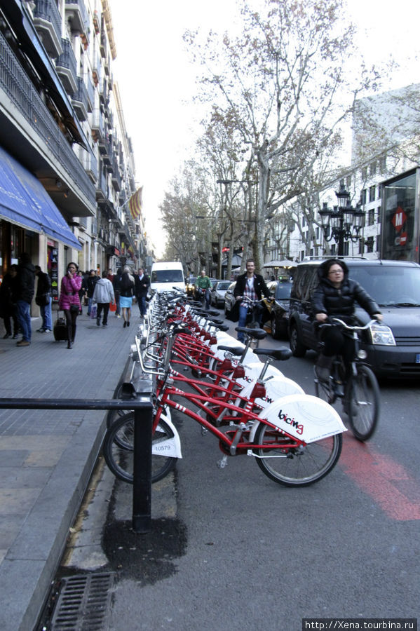 Прокат велосипедов — очень удобно Барселона, Испания