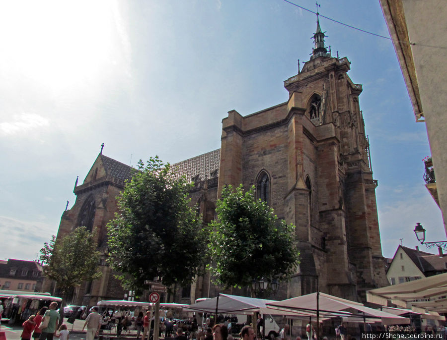 Place de la Cathedrale - Кафедральный собор и не только Кольмар, Франция