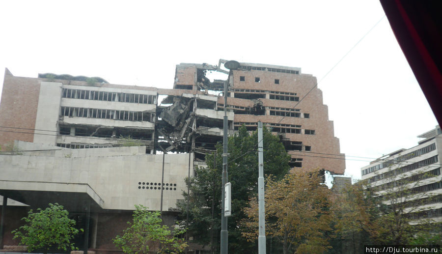 Последствия НАТОвских бомбордировок Белград, Сербия