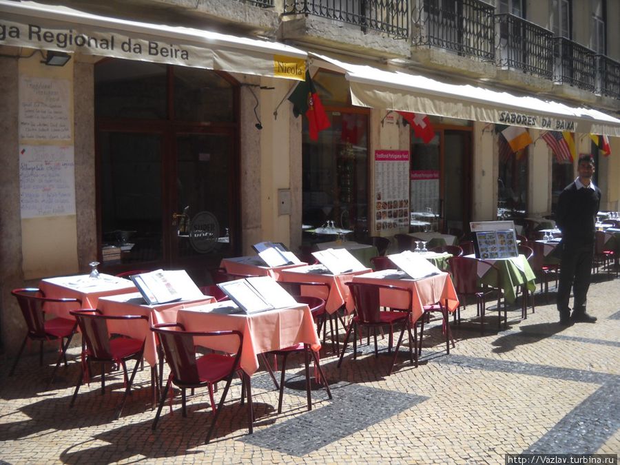 Ресторанчик, каких тут много Лиссабон, Португалия