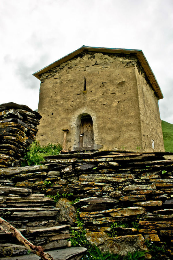 Древняя община Сванов Ушгули - Чвибиани и Жибиани, Грузия
