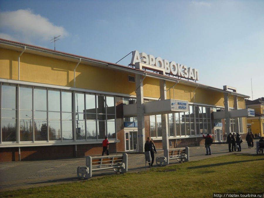 Фасад аэропорта Краснодар, Россия