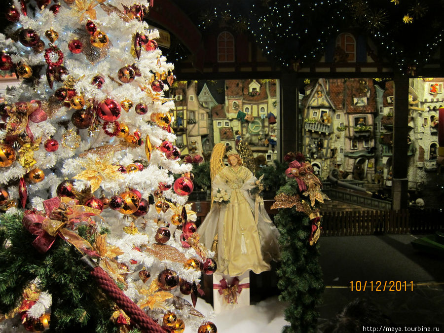 Праздник круглый год в музее Рождества. Ротенбург-на-Таубере, Германия