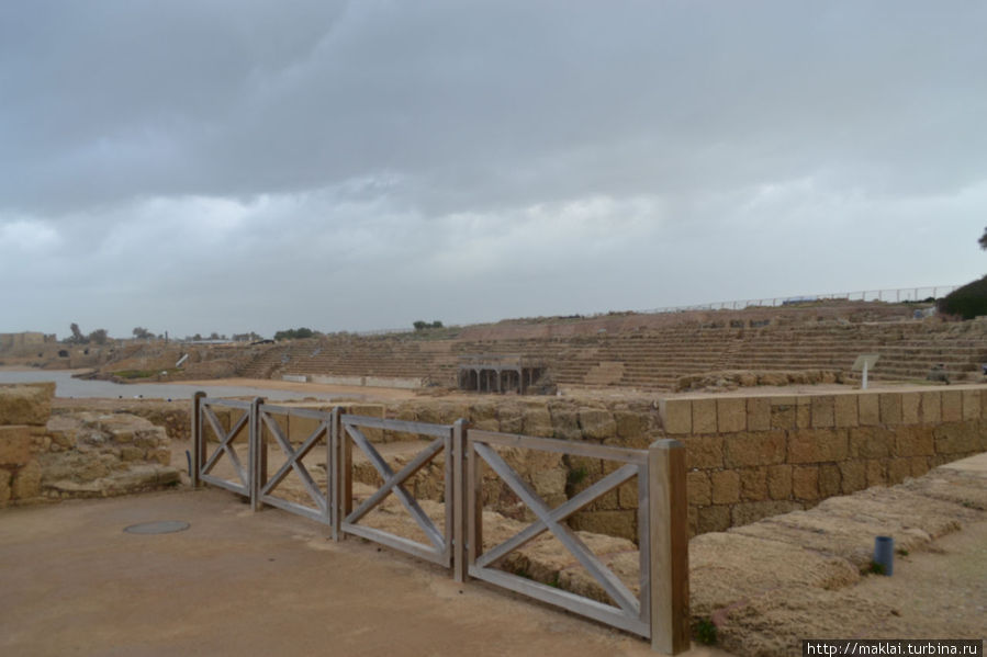 Древний ипподром. Кесария, Израиль