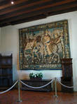 Гобелены, представленные в Зале виночерпия, вытканы в XVII в.